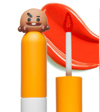 Load image into Gallery viewer, BT21 GLOW LIP LACQUER  02 POP ORANGE - Sold Out