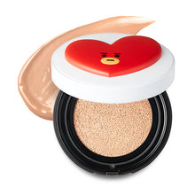 Load image into Gallery viewer, BT21 REAL WEAR SATIN CUSHION #23 BEIGE