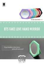 Load image into Gallery viewer, BTS Hand Mirror - FAKE LOVE
