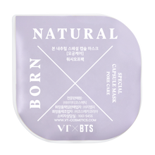 Load image into Gallery viewer, VT x BTS BORN NATURAL CAPSULE MASK KIT