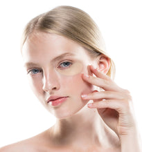 Load image into Gallery viewer, SHINSIAVIEW EYE PURE CICA GOLD HYDROGEL VEGAN UNDER EYE PATCH 60 PATCHES 3.17 OZ

