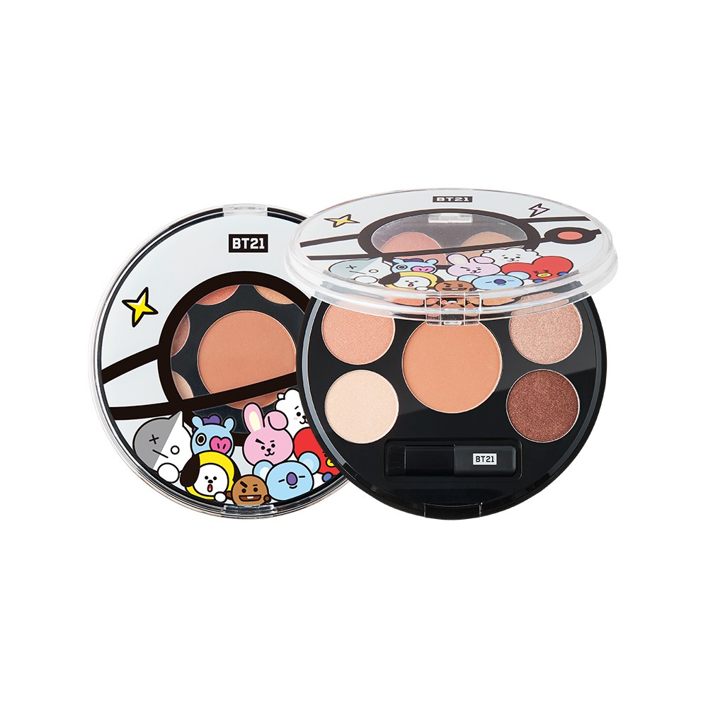 BT21 EYESHADOW PALETTE 01 MOOD BROWN - SOLD OUT