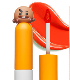BT21 GLOW LIP LACQUER  02 POP ORANGE - Sold Out